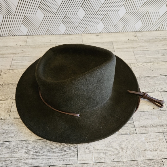 Boy Scouts of America Vintage Scout Master Hat 100% Wool Made in US Fleur de Lis - Picture 1 of 8